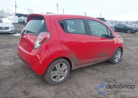 2013 Chevrolet Spark 1Lt Auto from USA, damaged, VIN KL8CD6S95DC501849